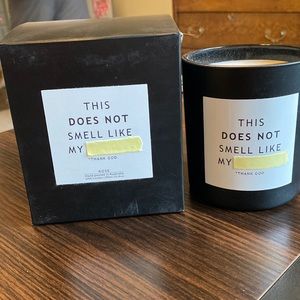 Celeste Barber “This does not smell like” candle